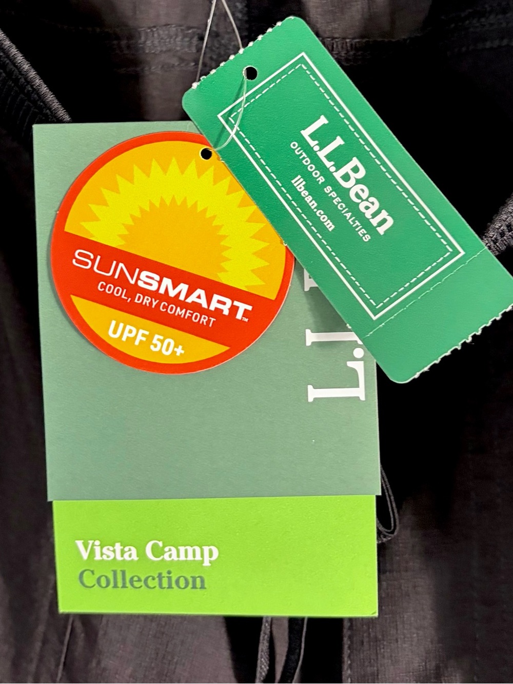 L. L. Bean Women's Vista Camp Pant Slim Leg Classic Black NWT - Picture 10 of 16